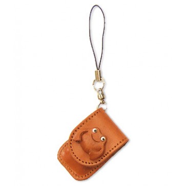 Frog Japanese Leather Cellularphone Charm Memo set