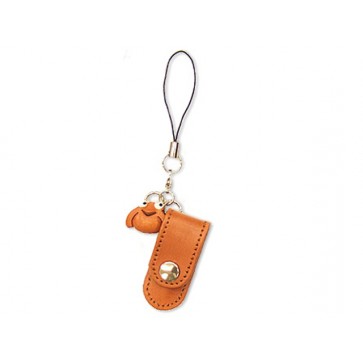 Frog Japanese Leather Cellularphone Charm Pencil case