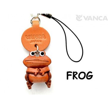 Frog Japanese Leather Cellularphone Charm Animal