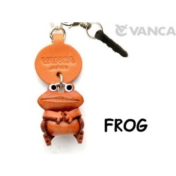 Frog Leather Animal Earphone Jack Accessory