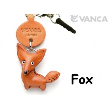Fox Leather Animal Earphone Jack Accessory