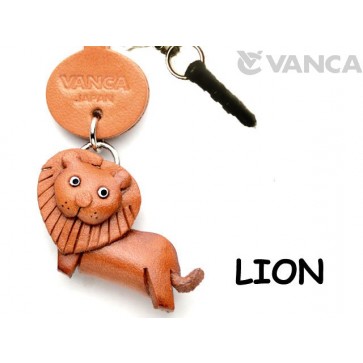 Lion Leather Animal Earphone Jack Accessory