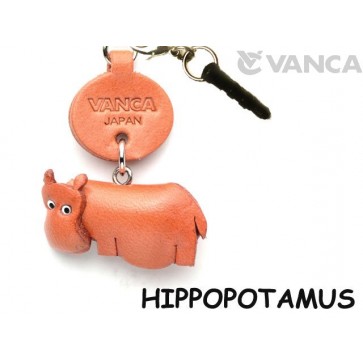 Hippopotamus Leather Animal Earphone Jack Accessory
