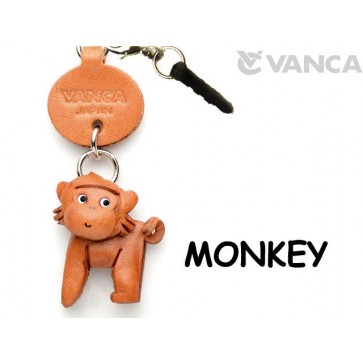 Monkey Leather Animal Earphone Jack Accessory