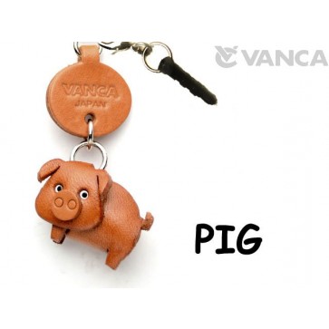 Pig Leather Animal Earphone Jack Accessory