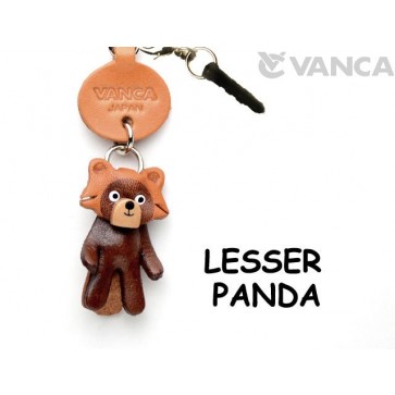 Lesser panda Leather Animal Earphone Jack Accessory