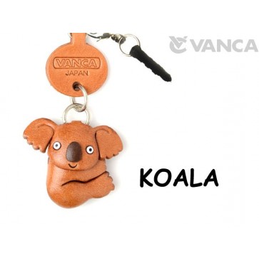 Koala Leather Animal Earphone Jack Accessory