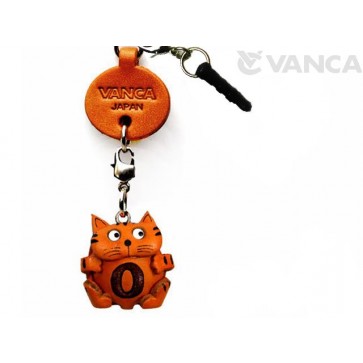 Alphabet Cat O Leather Animal Earphone Jack Accessory