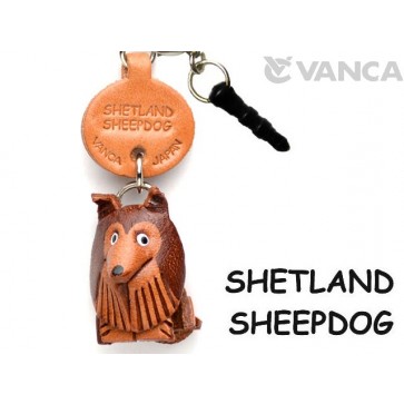 Shetland Sheepdog Leather Dog Earphone Jack Accessory