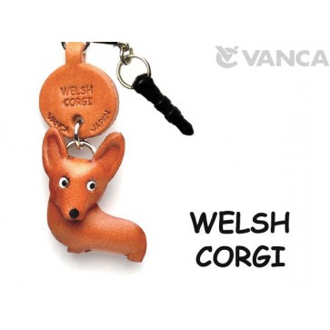 Welsh Corgi Leather Dog Earphone Jack Accessory