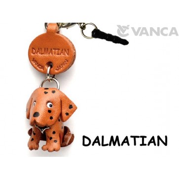 Dalmatian Leather Dog Earphone Jack Accessory