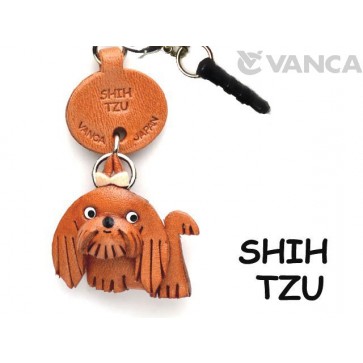 Shih Tzu Leather Dog Earphone Jack Accessory