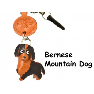 Bernese Mountain Dog Leather Dog Earphone Jack Accessory