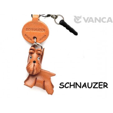 Schnauzer Leather Dog Earphone Jack Accessory