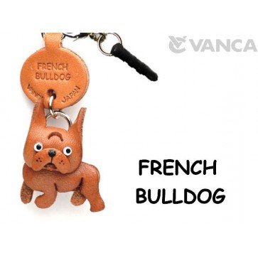 French Bulldog Leather Dog Earphone Jack Accessory