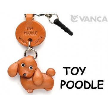 Toy Poodle Leather Dog Earphone Jack Accessory
