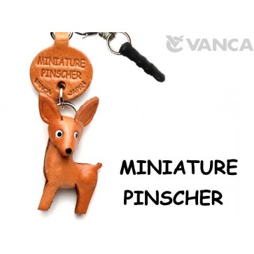 Miniature Pinscher Leather Dog Earphone Jack Accessory