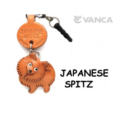 Japanese Spitz Leather Dog Earphone Jack Accessory