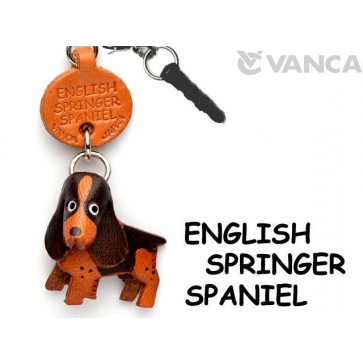 English Springer Leather Dog Earphone Jack Accessory