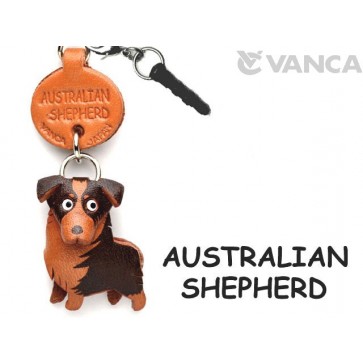 Australian Shepherd Leather Dog Earphone Jack Accessory