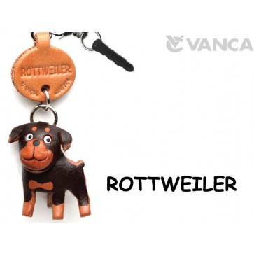 Rottweiler Leather Dog Earphone Jack Accessory