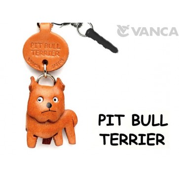 Pit Bull Terrier Leather Dog Earphone Jack Accessory