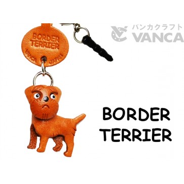 Border Terrier Leather Dog Earphone Jack Accessory