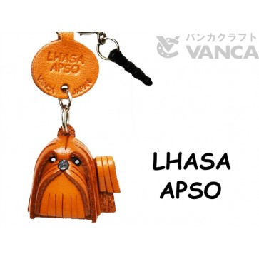 Lhasa Apso Leather Dog Earphone Jack Accessory