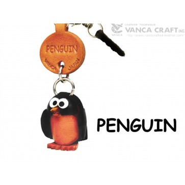 Penguin Leather Fish & Sea Animal Earphone Jack Accessory