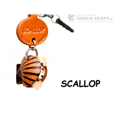 Scallop Leather Fish & Sea Animal Earphone Jack Accessory