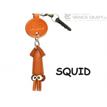 Squid Leather Fish & Sea Animal Earphone Jack Accessory