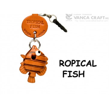 Tropical Fish Leather Fish & Sea Animal Earphone Jack Accessory