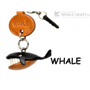 Whale Leather Fish & Sea Animal Earphone Jack Accessory