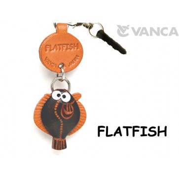 Flatfish Leather Fish & Sea Animal Earphone Jack Accessory