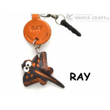 Ray Leather Fish & Sea Animal Earphone Jack Accessory