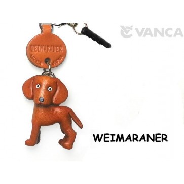 Weimaraner Leather Dog Earphone Jack Accessory