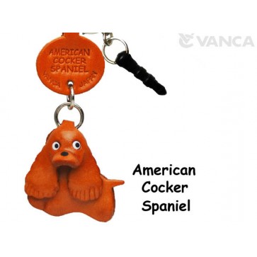 American Cocker Spaniel Leather Dog Earphone Jack Accessory