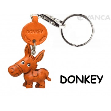 Donkey/Ass Japanese Leather Keychains Animal
