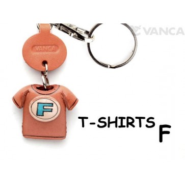 F(Blue) Japanese Leather Keychains T-shirt