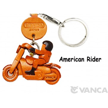 American Rider Japanese Leather Keychains Goods
