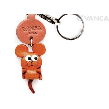 Rat Leather Keychains Little Zodiac Mascot