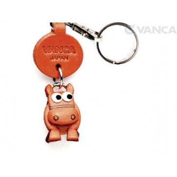 Horse Leather Keychains Little Zodiac Mascot