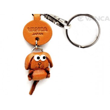 Dog Leather Keychains Little Zodiac Mascot