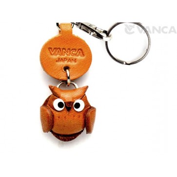 Owl Leather Keychains Little Zodiac Mascot 