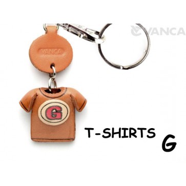 G(Red) Japanese Leather Keychains T-shirt