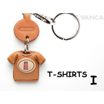 I(Red) Japanese Leather Keychains T-shirt