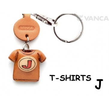 J(Red) Japanese Leather Keychains T-shirt