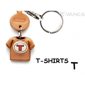 T(Red) Japanese Leather Keychains T-shirt