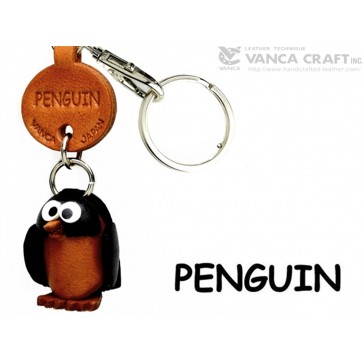 Penguin Japanese Leather Keychains Fish 