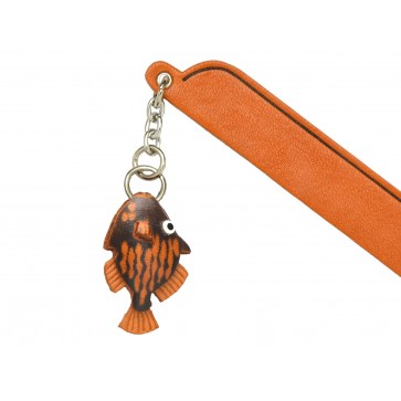 Filefish Leather Charm Bookmarker